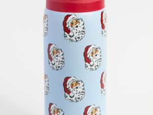 Vintage Santa 32 Oz Water Bottle