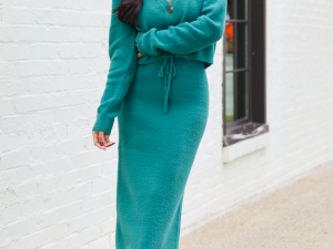 True Forest Sweater Skirt