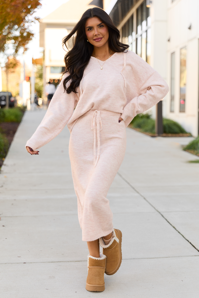 Teresa Pink Midi Skirt Amber Massey X Pink Lily - Image 4