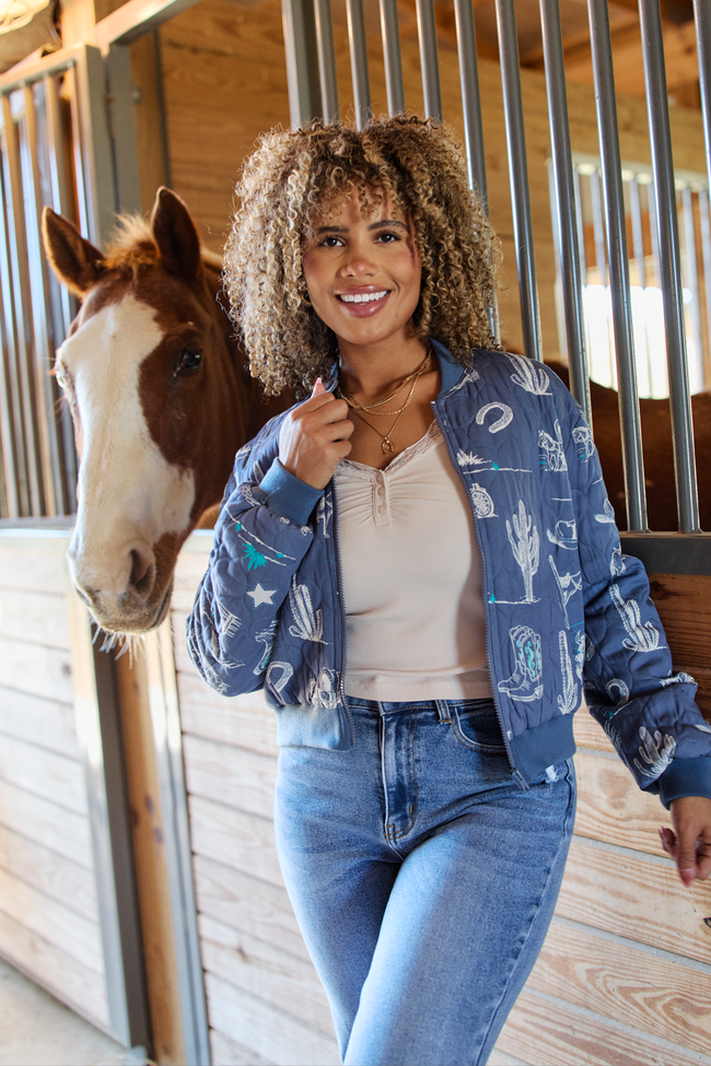 Dakota Western Printed Jacket