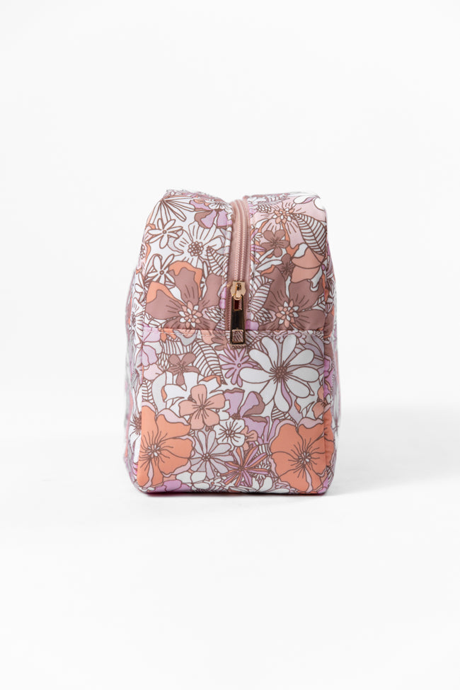Retro Floral Travel Pouch Set FINAL SALE - Image 4