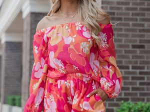 Just A Dream Printed Woven Set FINAL SALE