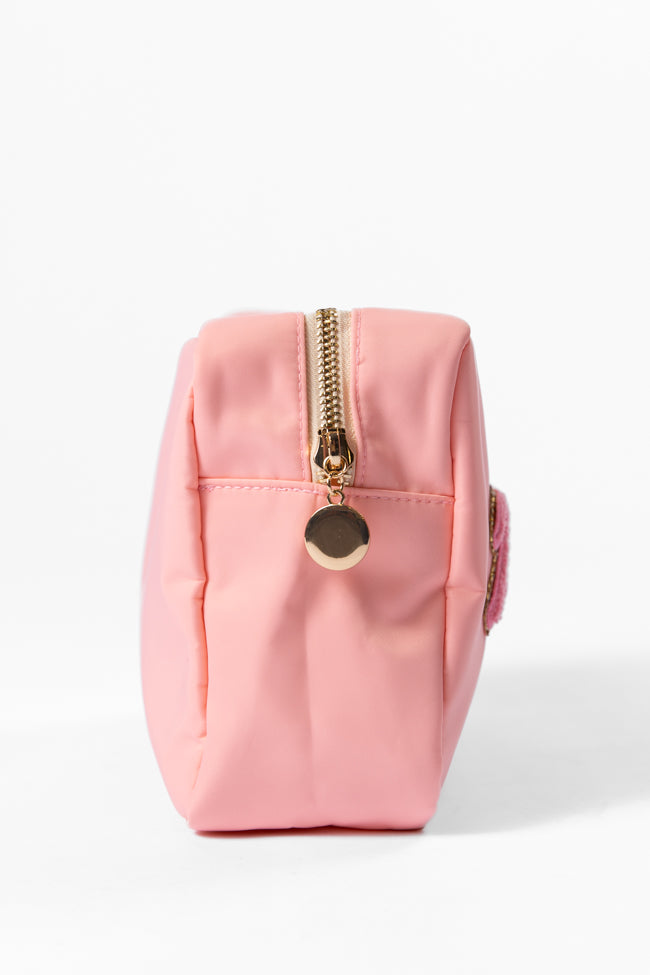 Pink Makeup Travel Pouch FINAL SALE - Image 2