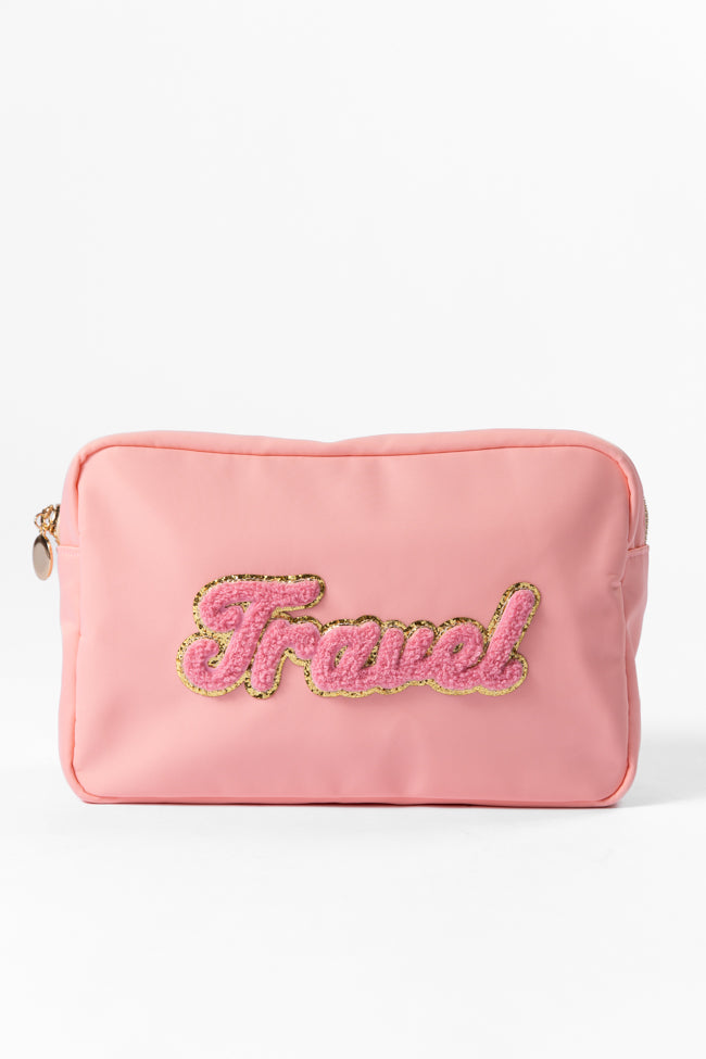 Pink Travel Travel Pouch FINAL SALE