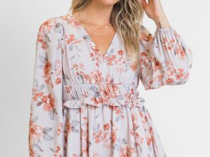 Small Town Feel Multi Printed Romper FINAL SALE