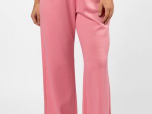 Let's Just Stay Pink Knit Wide Leg Pants FINAL SALE