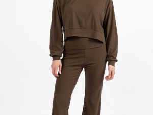 In A Dream Brown Super Soft Pullover FINAL SALE