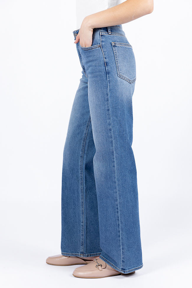 Cosette Medium Wash Relaxed Jeans FINAL SALE - Image 3