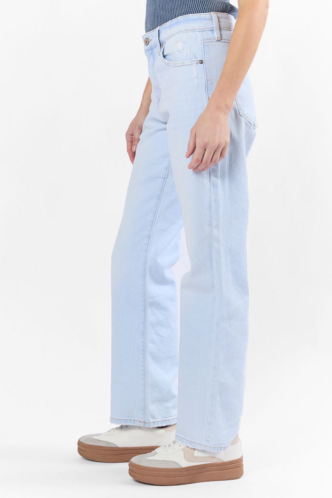 Taylor Light Wash Mid Rise Baggy Jeans FINAL SALE - Image 4