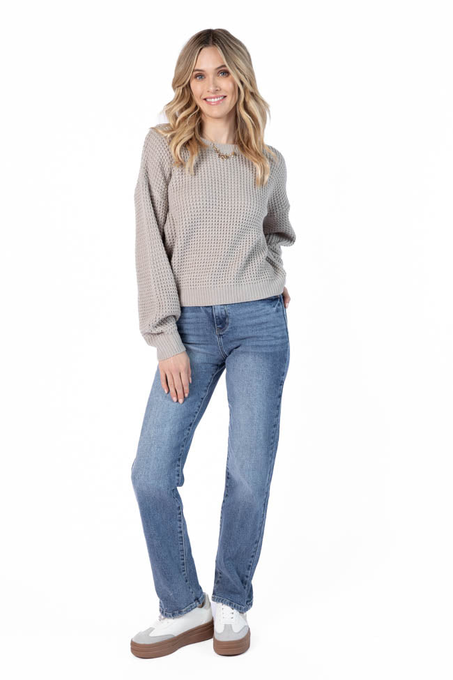 Raleigh Medium Wash Straight Leg Jeans FINAL SALE - Image 2