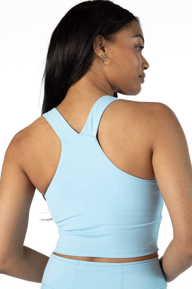Head Start Blue V-Shaped Back Active Top FINAL SALE - Image 7