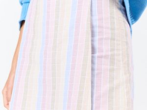 Not So Simple Multi Striped Print Skort FINAL SALE