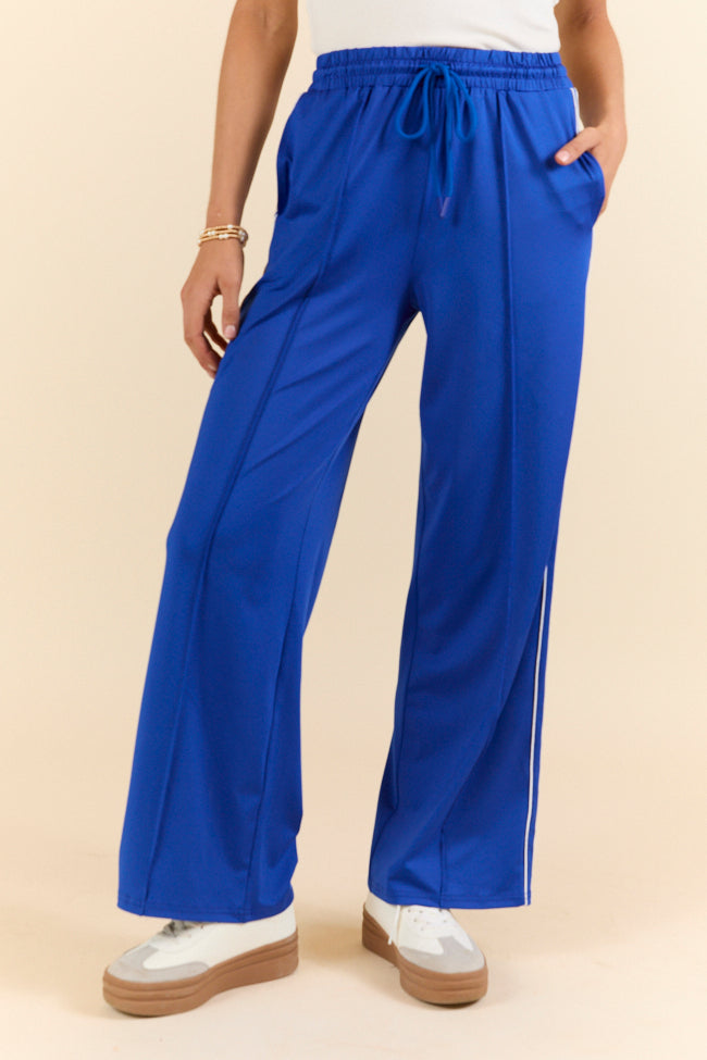 My Own Victories Blue Track Pants FINAL SALE - Image 2