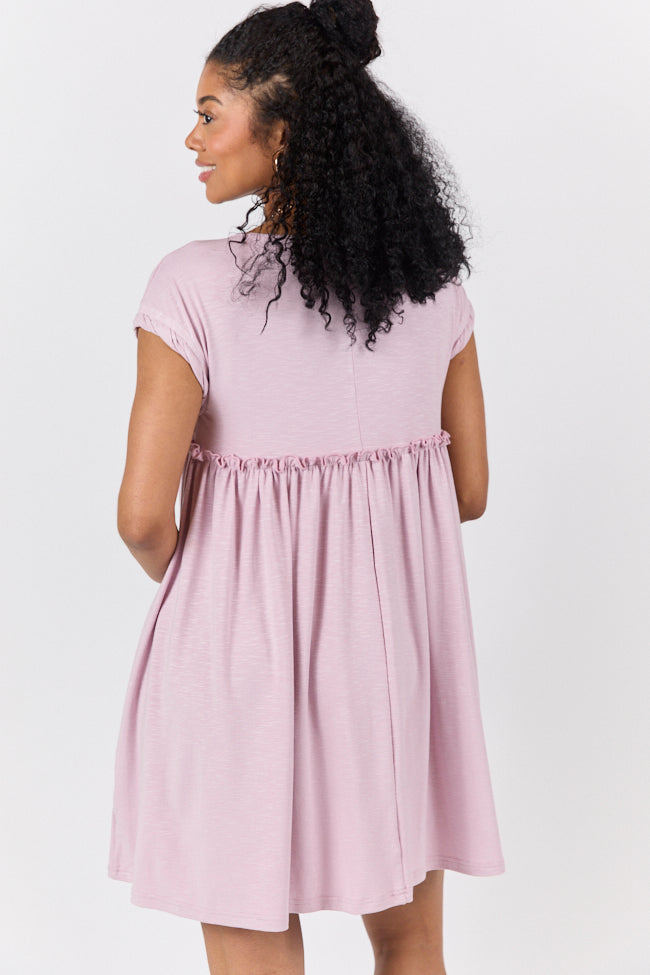 Girl On The Go Easy Knit Short Sleeve Mini Dress FINAL SALE - Image 4