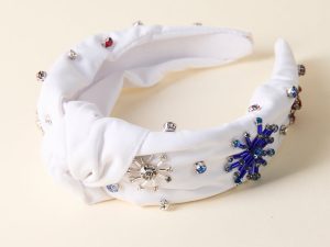 White Fireworks Headband FINAL SALE