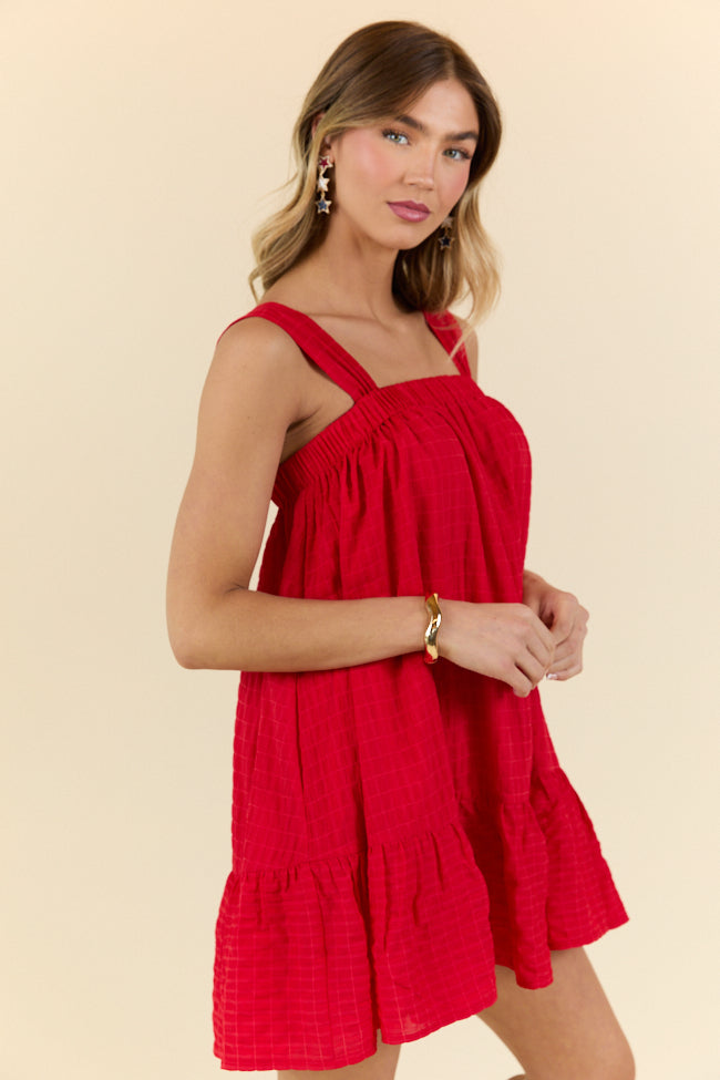 Heart Beats True Red Babydoll Dress FINAL SALE - Image 5