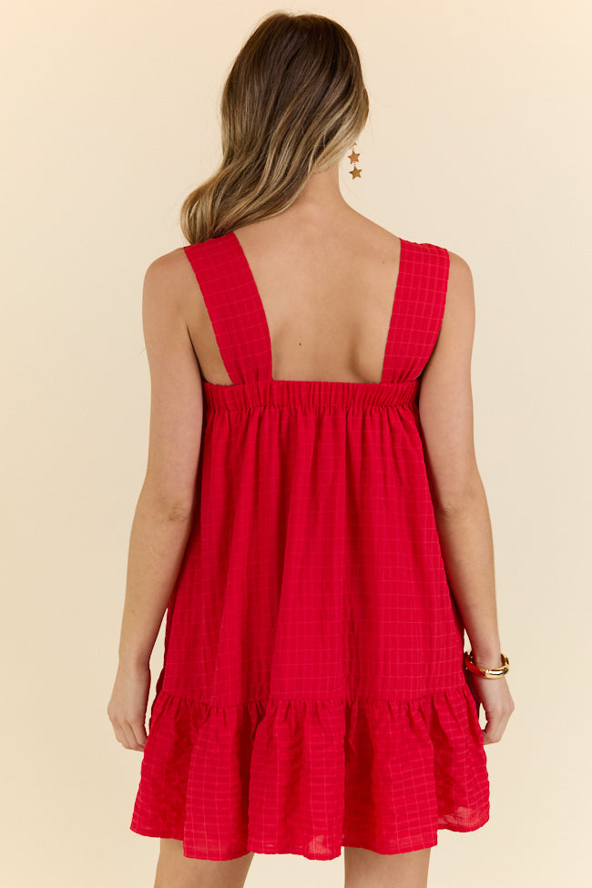 Heart Beats True Red Babydoll Dress FINAL SALE - Image 6