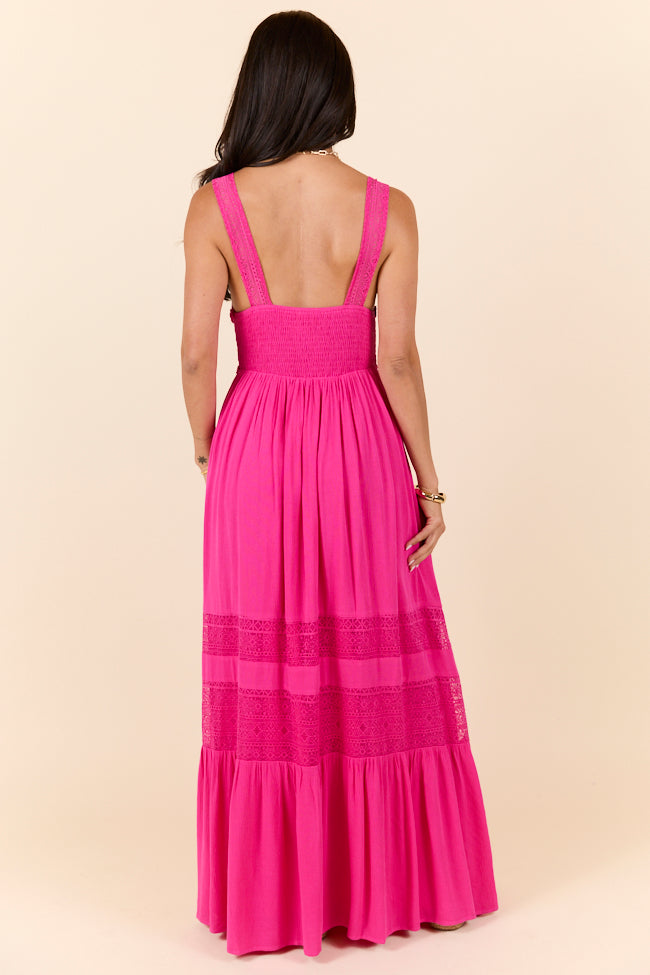 Summer Crush Fuchsia Maxi Dress FINAL SALE - Image 5