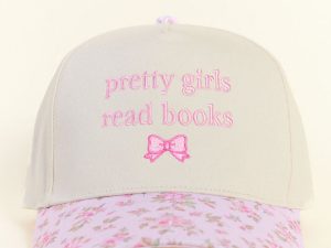 Pretty Girls Read Books Pink Trucker Hat