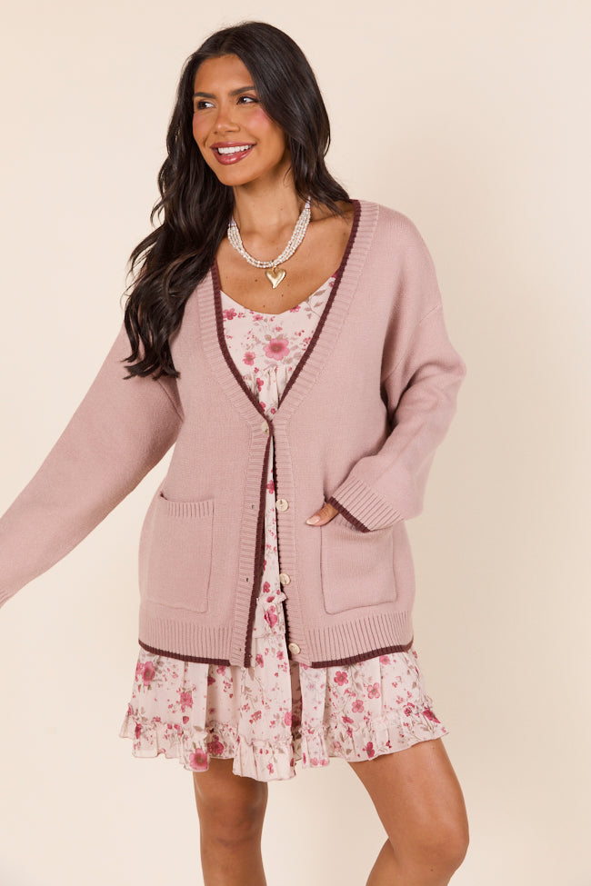 Jesse Mauve Southern Roots Cowboy Boots Cardigan - Image 2