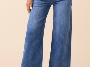 My Favorite Medium Wash Wide Leg Jeans
