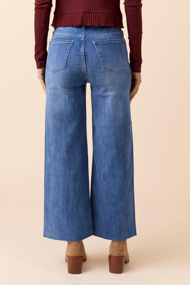 My Favorite Medium Wash Wide Leg Jeans - Image 4