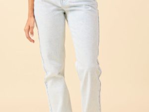 Elizabeth Light Wash Straight Leg Jeans FINAL SALE