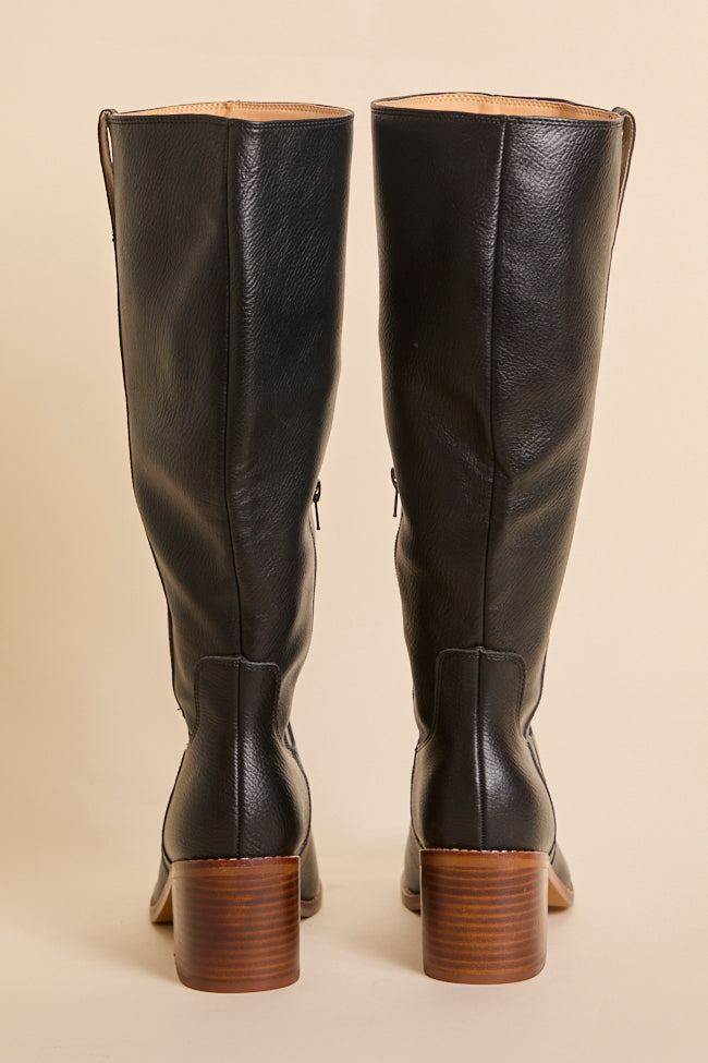 Harriet Black Tall Boots - Image 6