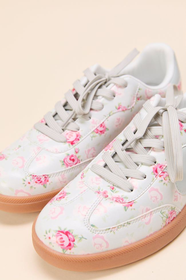 Tiffany Mint Floral Sneakers - Image 2