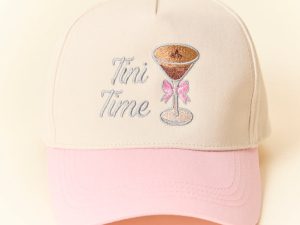 Tini Time Pink Trucker Hat