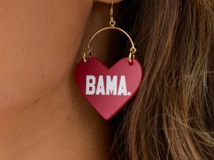 Bama Lover Earrings FINAL SALE