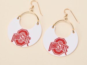 Nina Ohio State University Earrings FINAL SALE