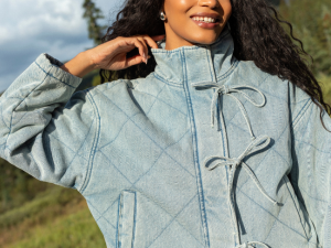 Winslow Light Denim Quilted Jacket
