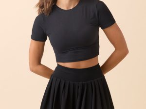 Core Crewneck Black Jersey Tee