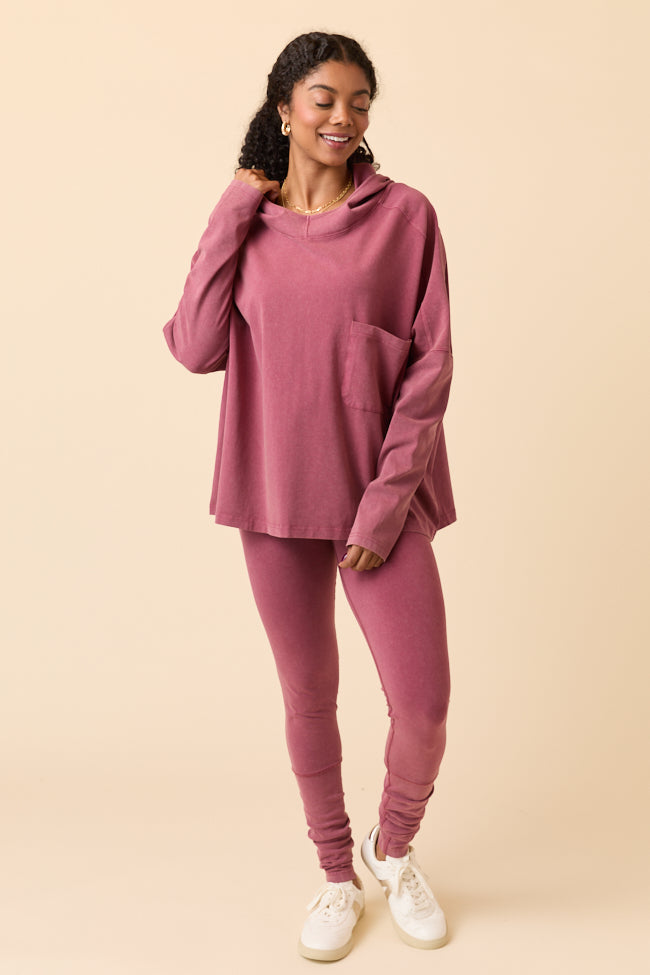 Lexi Claret Oversized Hoodie Set Emily Fauver X Pink Lily - Image 2