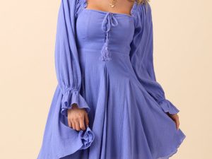 Alexia Blue Mini Dress