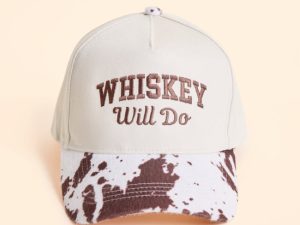 Whiskey Will Do Trucker Hat