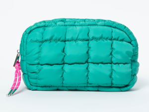 Haylie Green Quilted Mini Bag