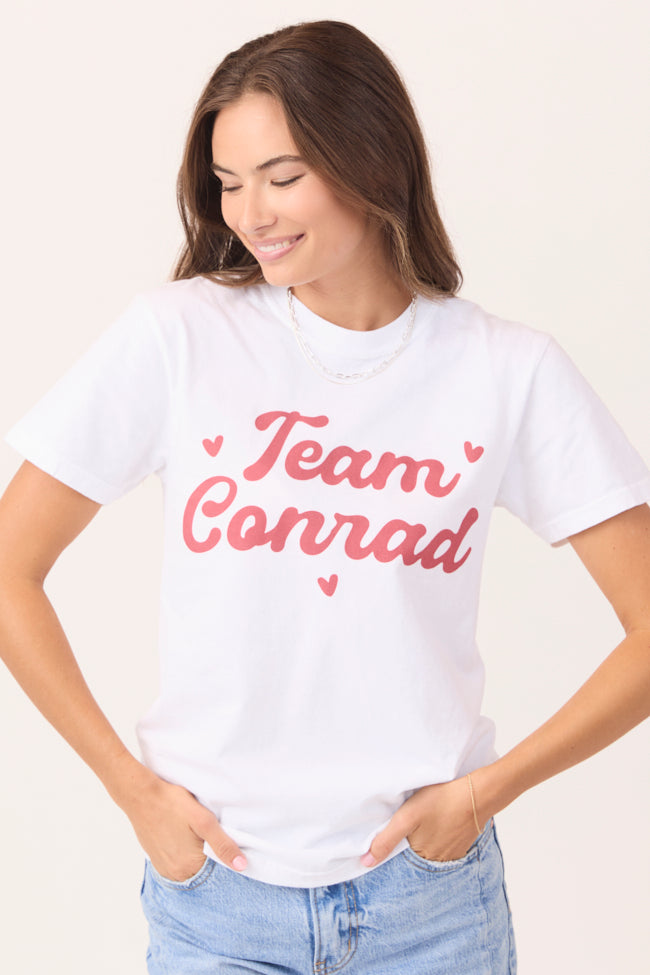 Team Conrad White Graphic Tee