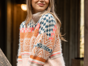 Connie Fair Isle Turtleneck Sweater