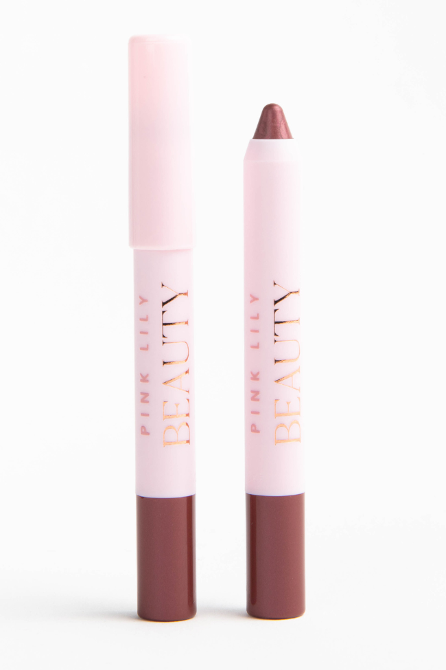 Pink Lily Beauty Eye Want It All Multi Eyeshadow and Eyeliner - Copper Rose FINAL SALE