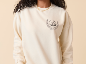 Meet Me In The Bleachers Baseball Cream Sweatshirt