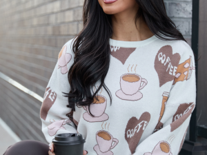 I Love Coffee Crewneck Sweater