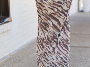 Addie Brown Printed Maxi Skirt