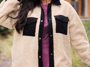 Remington Sherpa Corduroy Snap Jacket