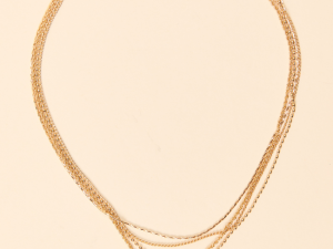 Rosalynn White Disc Necklace