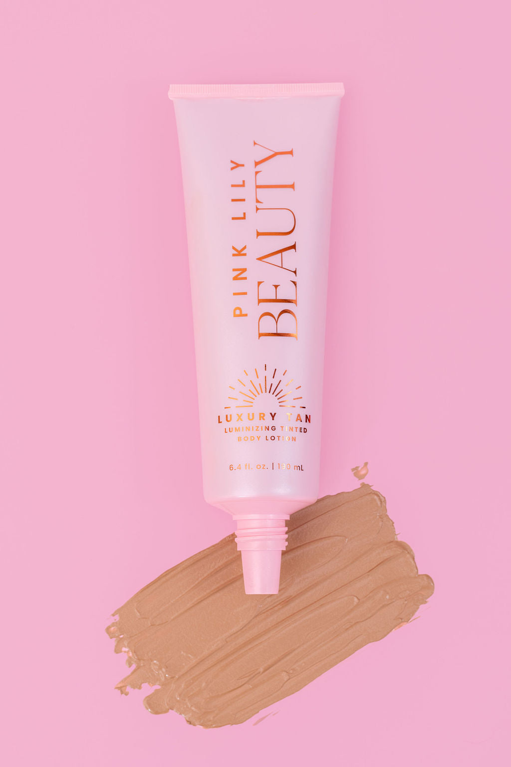 Pink Lily Luxury Tan Luminizing Body Lotion - Beachy Glow FINAL SALE - Image 2